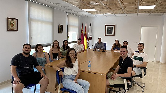 El Ayuntamiento de Aledo acoge a estudiantes universitarios dentro del programa Campus Rural