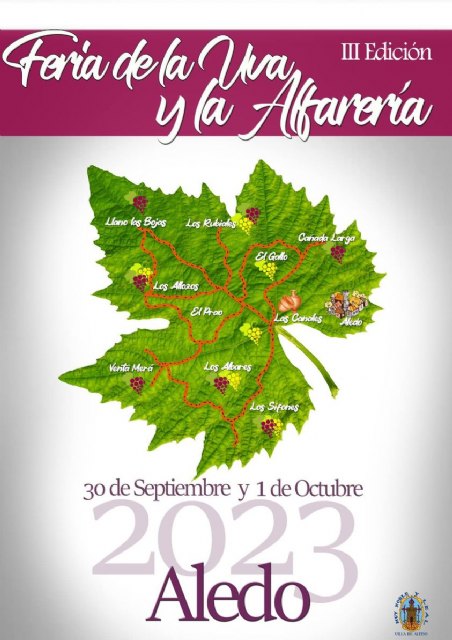 Vuelve la Feria de la Uva y la Alfarería de Aledo